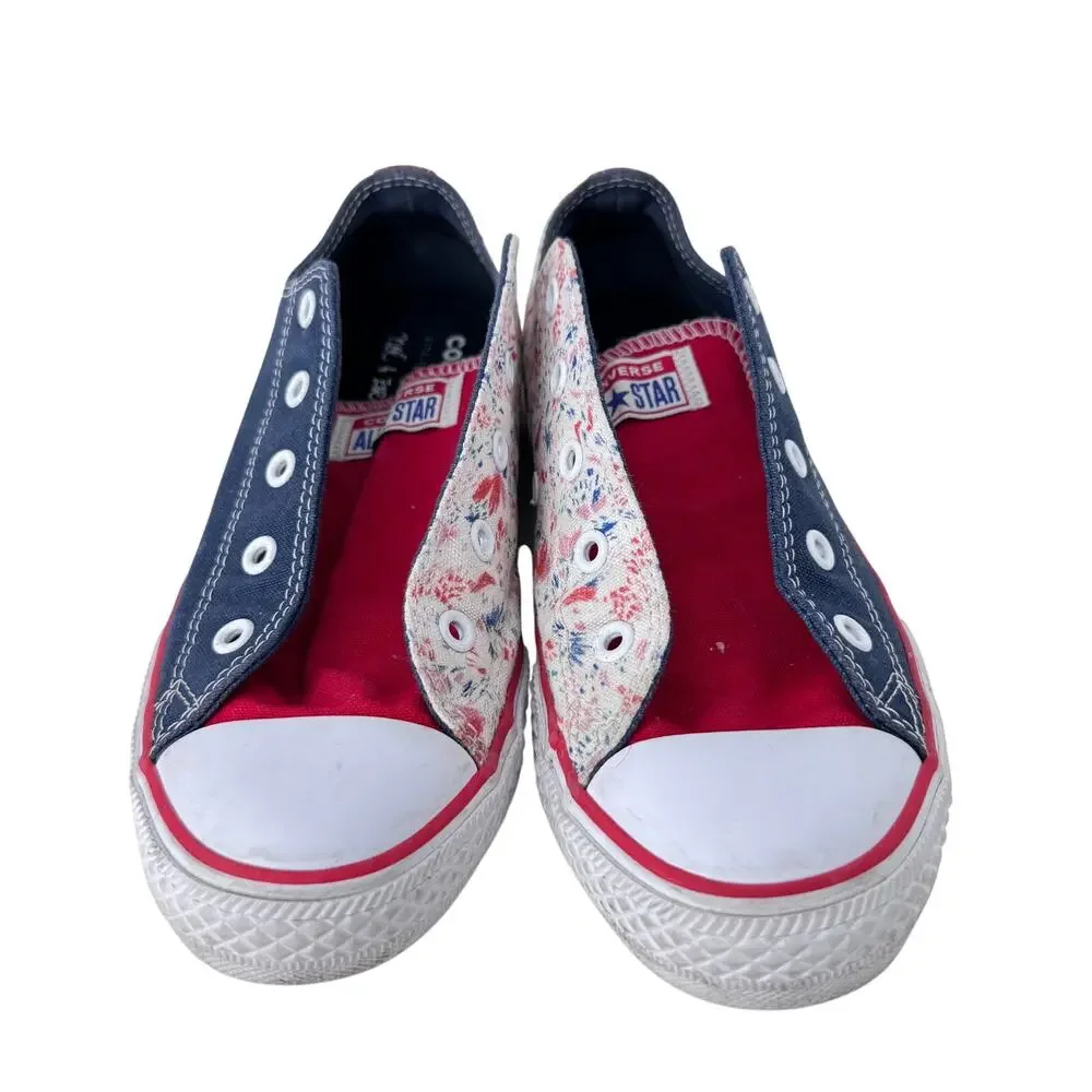 Converse x Noe & Zoe Berlin Floral MPH Sneakers Blue/ Multicolor Womens Size 4‎